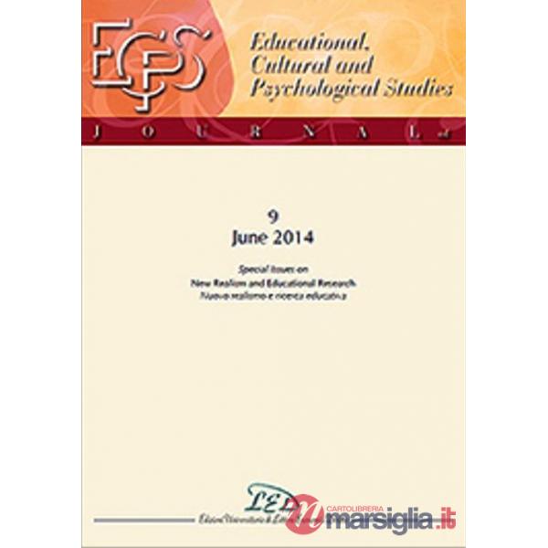 Journal of educational, cultural and psychological studies (ECPS Journal) (2014). Ediz. italiana e inglese. Vol. 9: Special issu