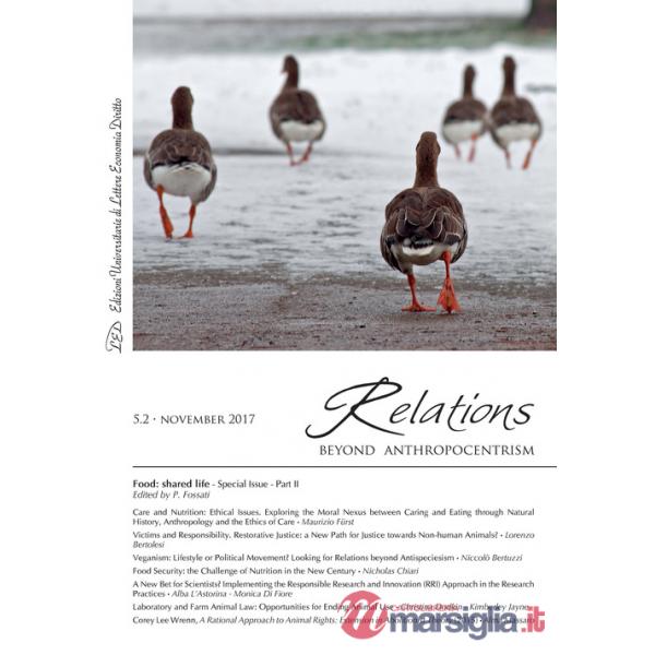 Relations. Beyond anthropocentrism (2017). Vol. 5/2: Food: shared life