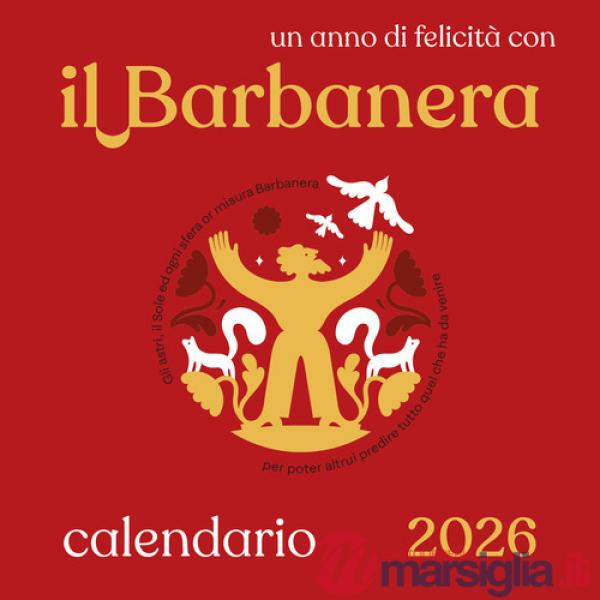 Barbanera. Calendario lunario 2026 (il)