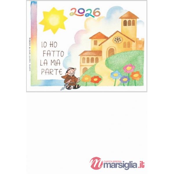Agendina tascabile 2026. Io ho fatto la mia parte