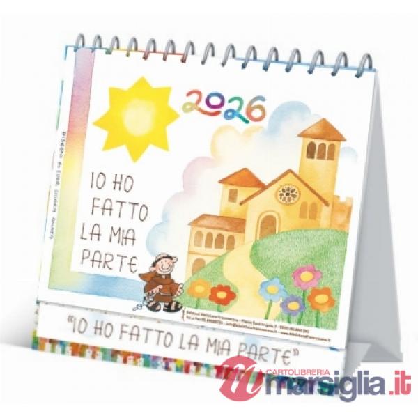 Calendario da tavolo 2026. Io ho fatto la mia parte