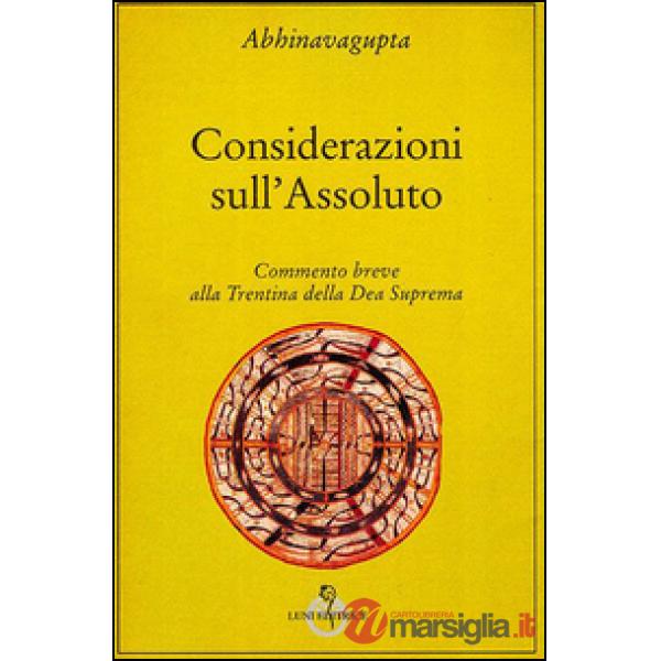 Considerazioni sull'assoluto