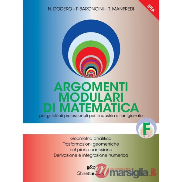 ARGOMENTI MODULARI MATEMATICA IPSIA F