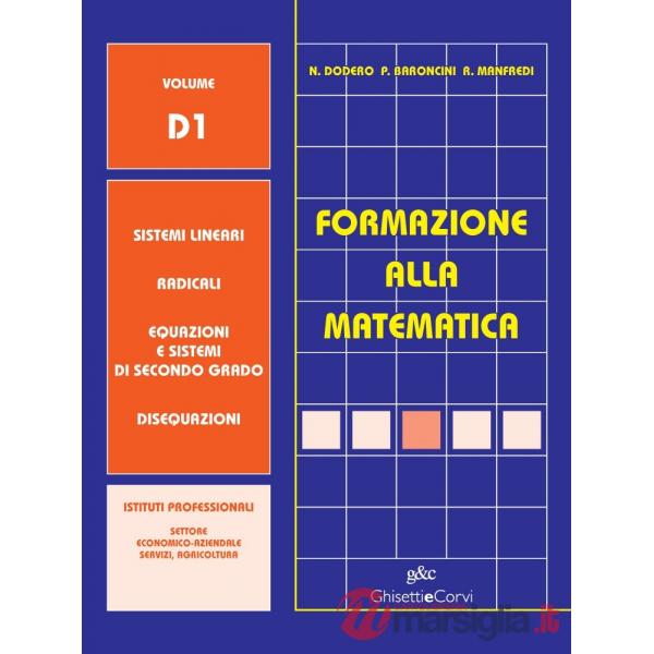 FORMAZIONE ALLA MATEMATICA IPC D1