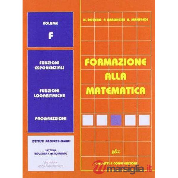 FORMAZIONE ALLA MATEMATICA IPSIA F