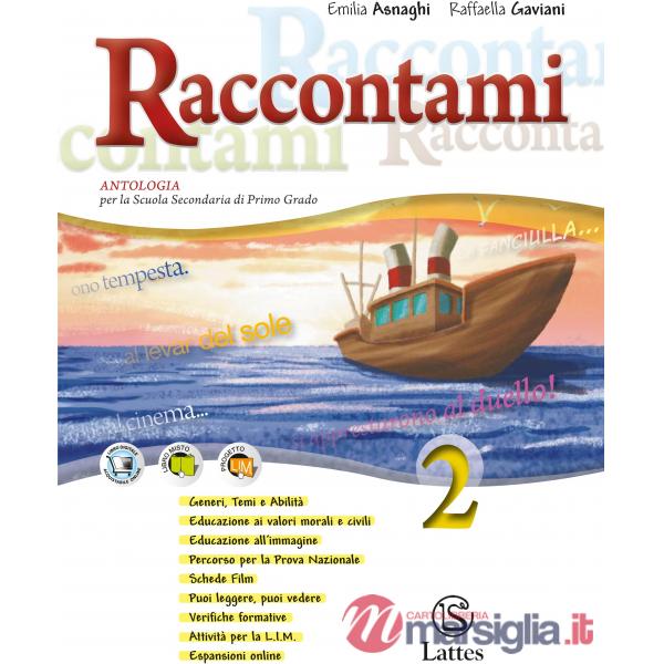 RACCONTAMI VOL. 2 + LA LETTERATURA + IL MIO QUADERNO INVALSI 2