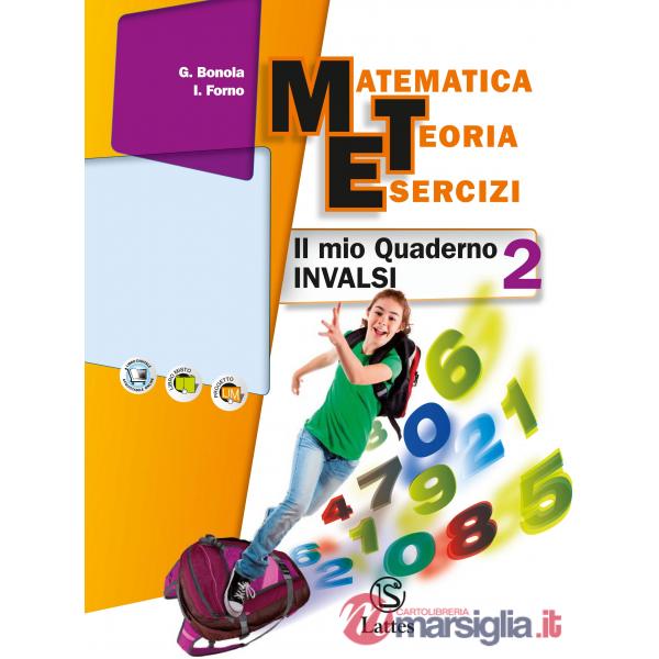 MATEMATICA TEORIA ESERCIZI-ARITMETICA B + IL MIO QUADERNO INVALSI 2