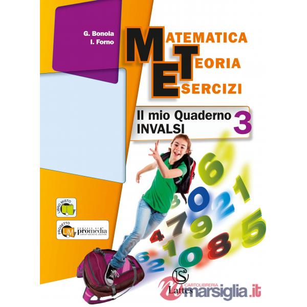 MATEMATICA TEORIA ESERCIZI-ALGEBRA + IL MIO QUADERNO INVALSI 3