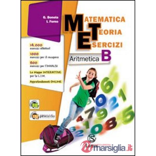 MATEMATICA TEORIA ESERCIZI-ARITMETICA B + IL MIO QUADERNO INVALSI 2 ON
