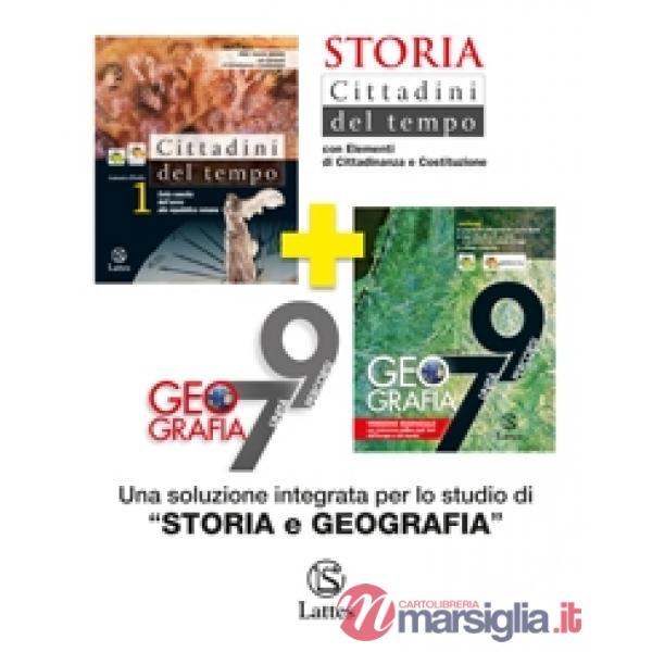 CITTADINI DEL TEMPO 1 + GEOGRAFIA 7 + ATLANTE + SCHEDE SUGLI STATI ONL