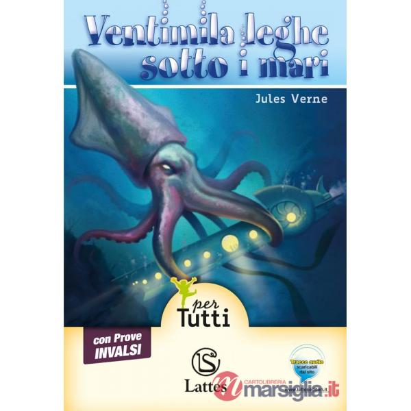 VENTIMILA LEGHE SOTTO I MARI CON CD AUDIO E PROVE INVALSI