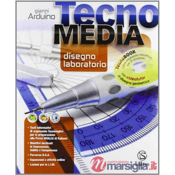 TECNOMEDIA DISEGNO LABORATORIO CON DVD + SETTORI PRODUTTIVI + TAVOLE