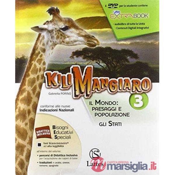 KILIMANGIARO VOL. 3 CON DVD-ROM E ATLANTE 3 + MI PREPARO X L'INTERROGA