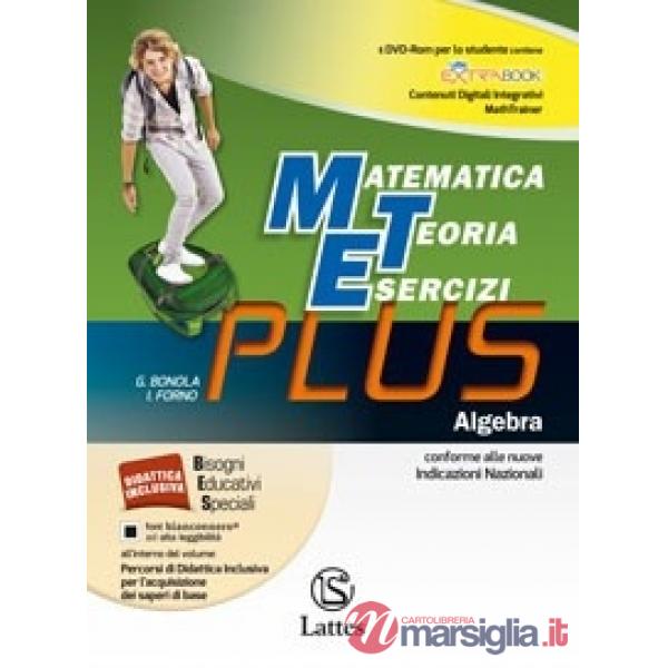 MATEMATICA ALGEBRA TEORIA ESERCIZI PLUS