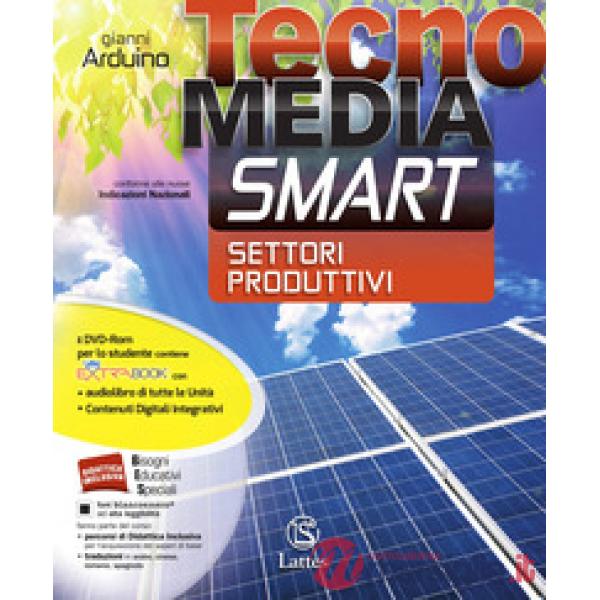 TECNOMEDIA SMART DISEGNO + CD-ROM + SETTORI PRODUTTIVI CON DVD-ROM