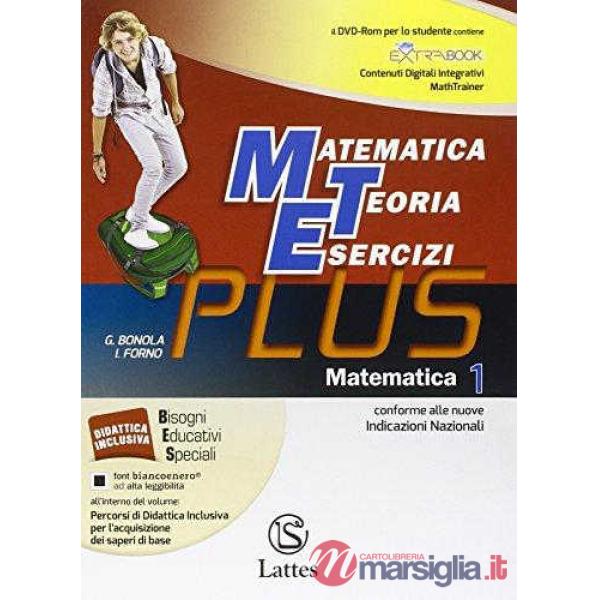 MATEMATICA TEORIA ESERCIZI PLUS-MATEMATICA 1 + CD + TAVOLE