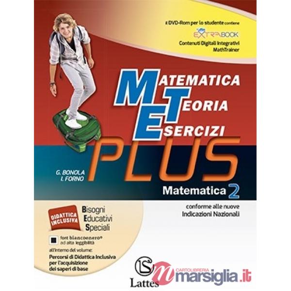 MATEMATICA TEORIA ESERCIZI PLUS MATEMATICA 2 + QUAD. + MI PREP.INT.