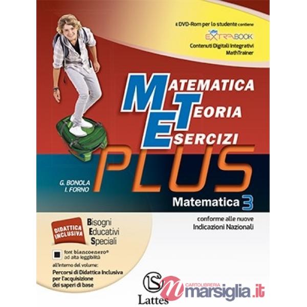 MATEMATICA TEORIA ESERCIZI PLUS MATEMATICA 3 + QUAD + MI PREP.INT.