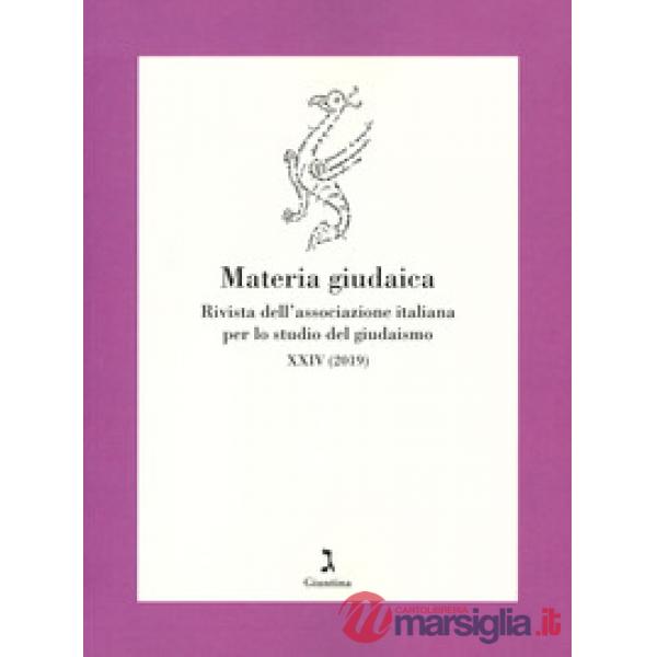 Materia giudaica. Rivista dell'Associazione italiana per lo studio del giudaismo
