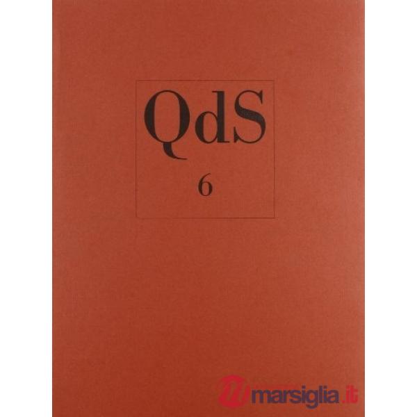 QdS. Quaderni di soprintendenza. Quaderni della Soprintendenza per i beni ambientali e architettonici di Ravenna. Vol. 6
