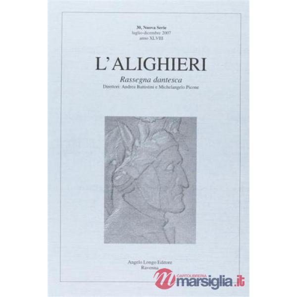 Alighieri. Rassegna dantesca (L'). Vol. 30