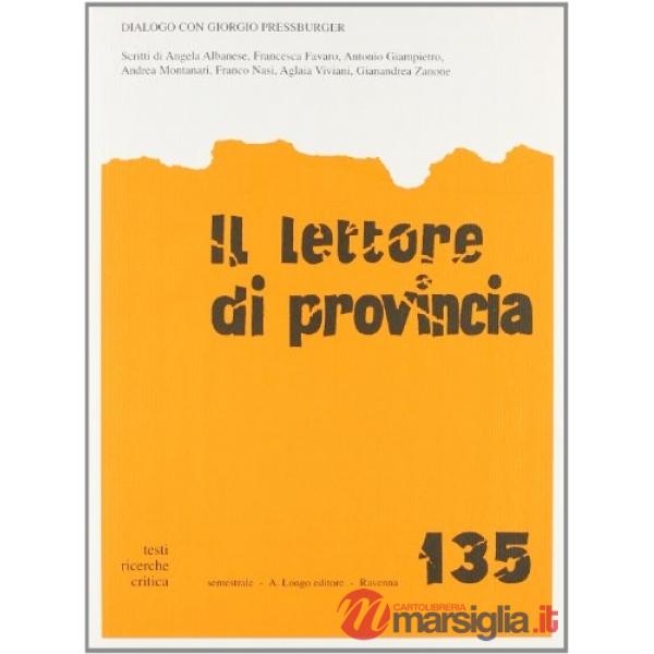 Lettore di provincia (Il). Vol. 135