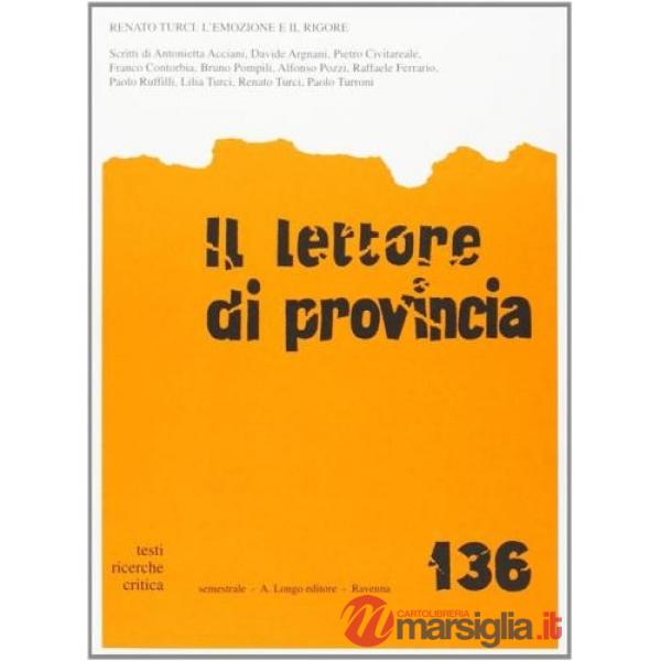 Lettore di provincia (Il). Vol. 136