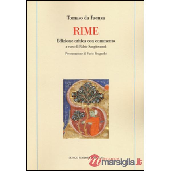 Rime. Ediz. critica con commento