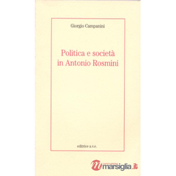 Politica e società in Antonio Rosmini