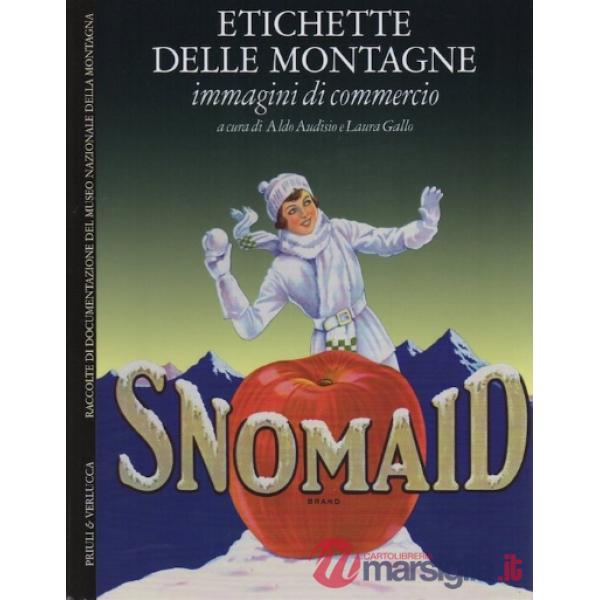 Etichette delle montagne. Immagini di commercio. Ediz. italiana e inglese