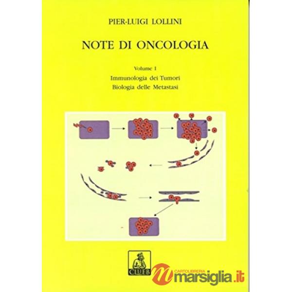 Note di oncologia. Vol. 1: Immunologia dei tumori. Biologia delle metastasi