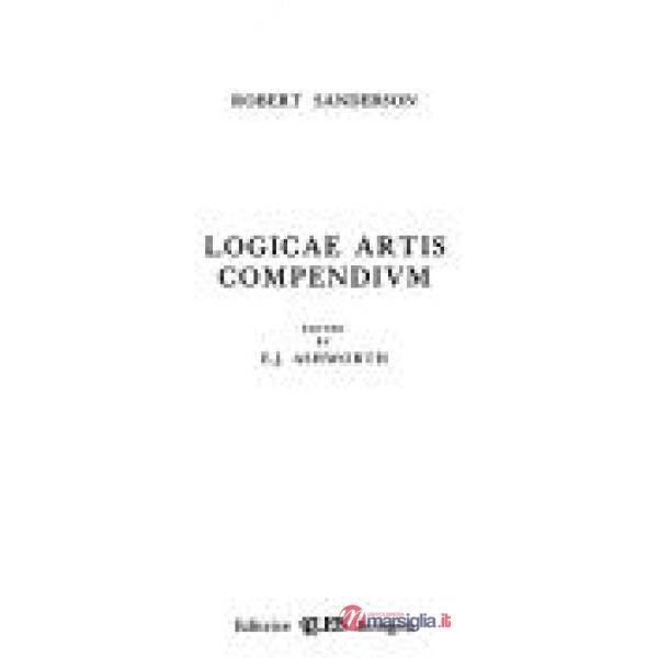 Logicae artis compendium (Oxford, 1618)