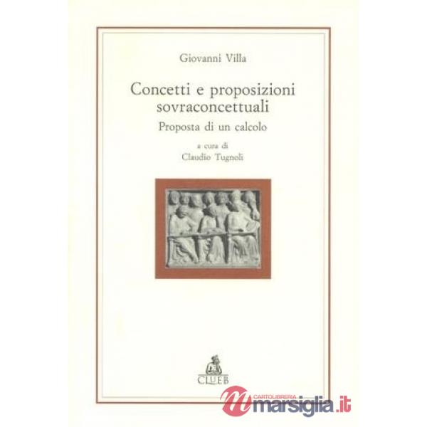 Concetti e proposizioni sovraconcettuali. Proposta di calcolo