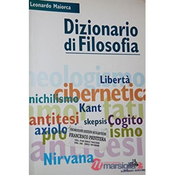 DIZIONARIO DI FILOSOFIA