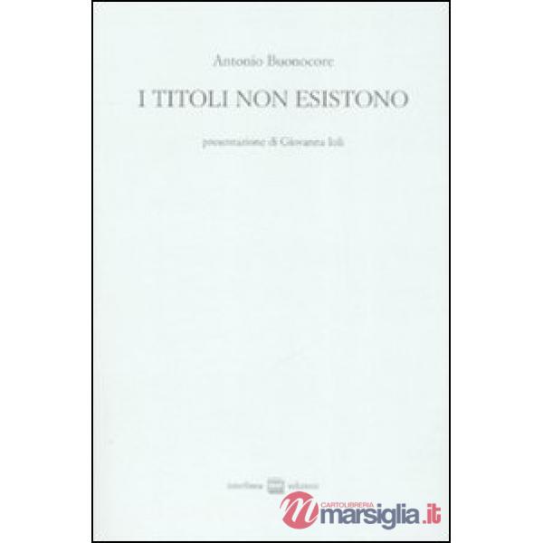 Titoli non esistono (I)