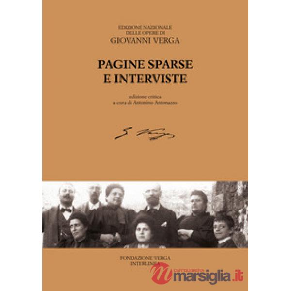 Pagine sparse e interviste
