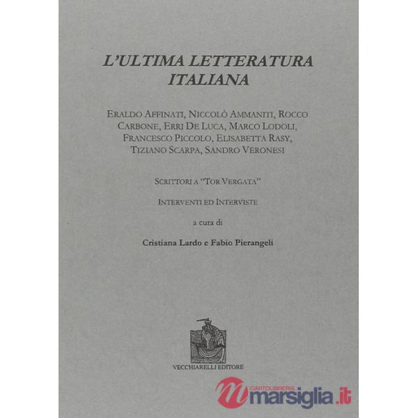 Ultima letteratura italiana (L')