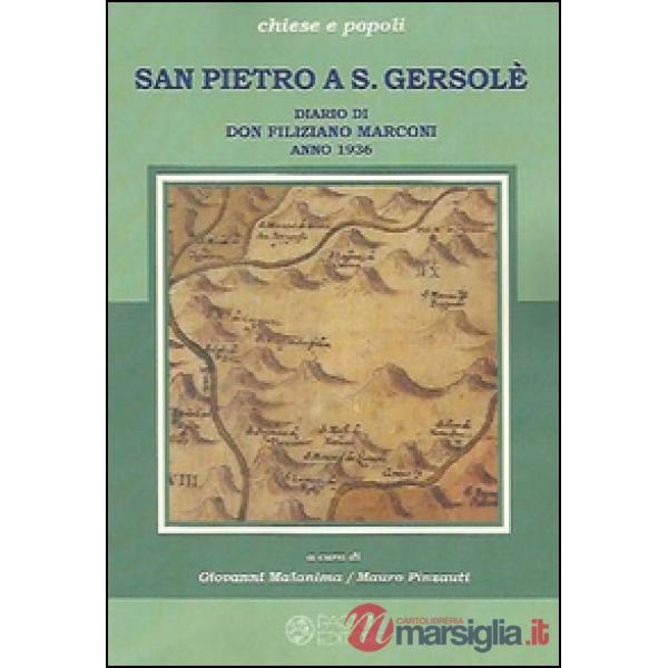 San Pietro a S. Gersole. Diario di don Filiziano Marconi, anno 1936