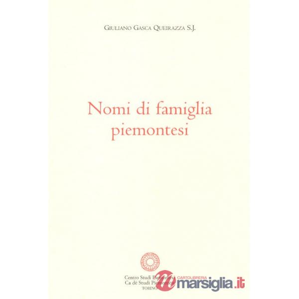 Nomi di famiglia piemontesi