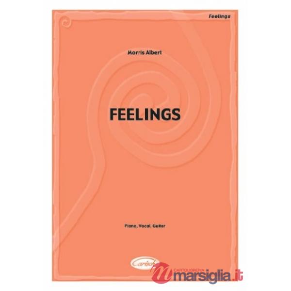 Feelings. Per pianoforte, voce e chitarra. Partitura