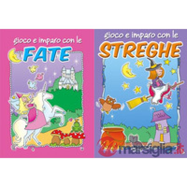 Gioco e imparo con i pirati-Gioco e imparo con le streghe-Gioco e imparo con i c