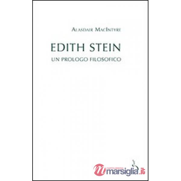 Edith Stein. Un prologo filosofico