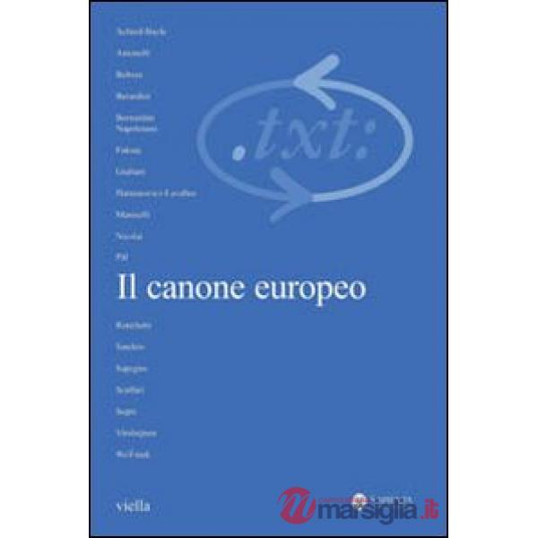 Critica del testo. Vol. 10/1: Il canone europeo