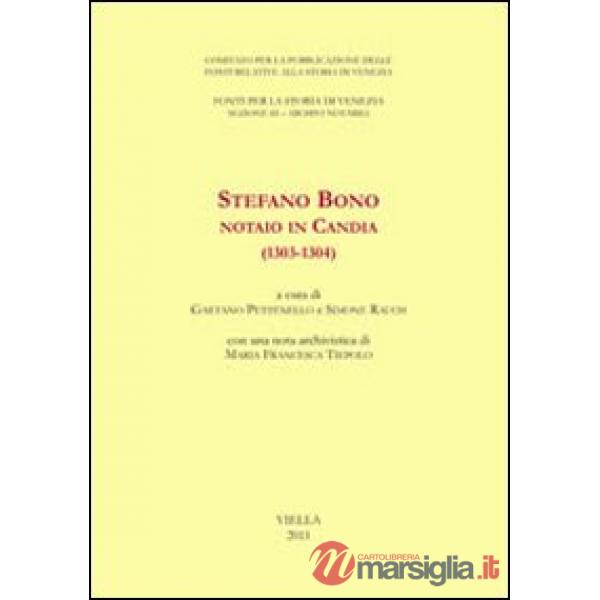 Stefano Bono, notaio in Candia (1303-1304)