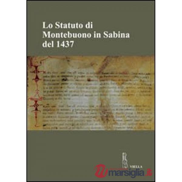 Statuto di Montebuono in Sabina del 1437 (Lo)