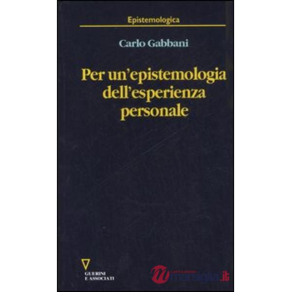 Per un'epistemologia dell'esperienza personale
