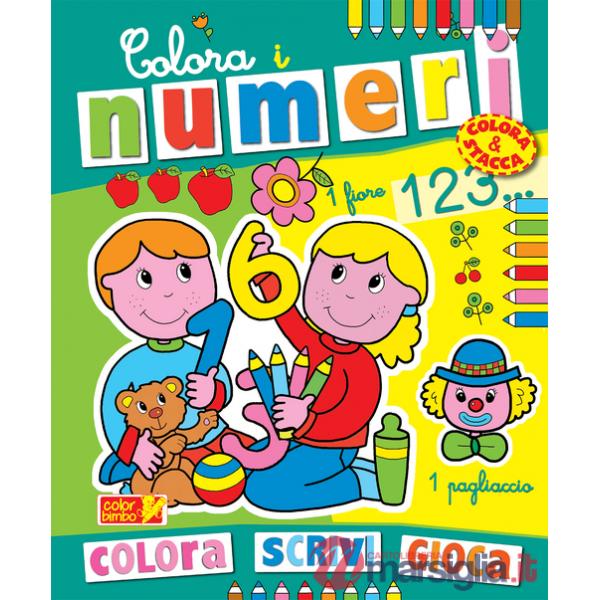 Colora i numeri. Ediz. illustrata