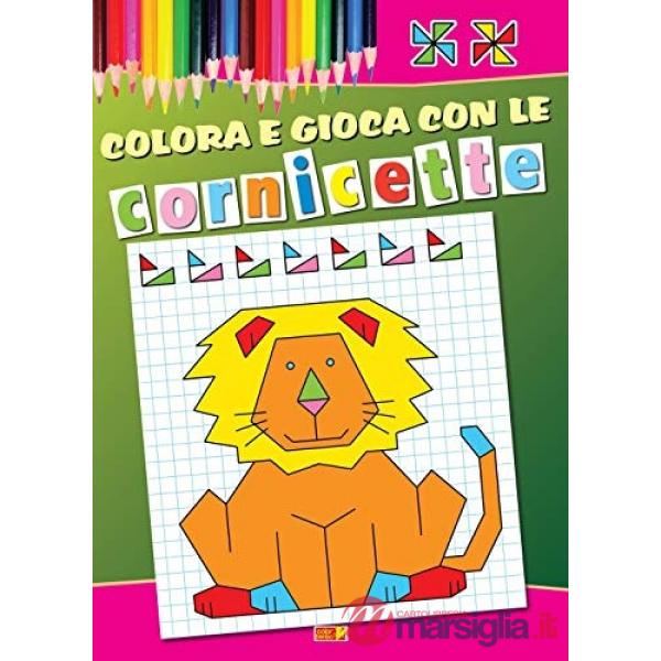 Colora e gioca con le cornicette