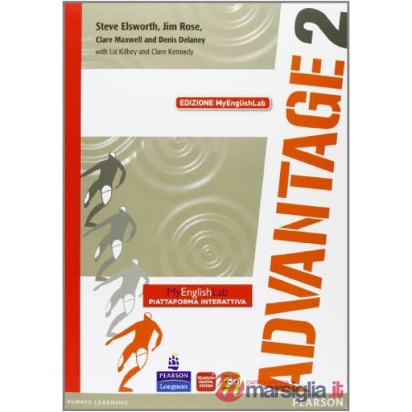 ADVANTAGE ED.MYLAB SB / WB + CULTURE GYM + CD + CARTOLINA LIV.2