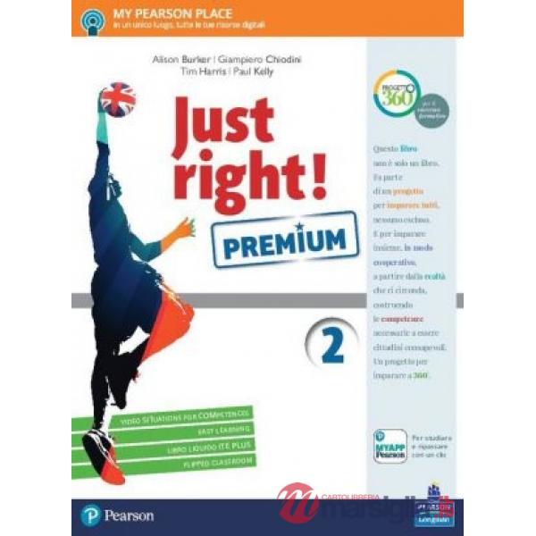 JUST RIGHT! PREMIUM 2 VOL + EASYLEARNING + ITE + ITEPL + AB + MYLAB